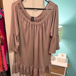 Elegant Mauve Women's Top